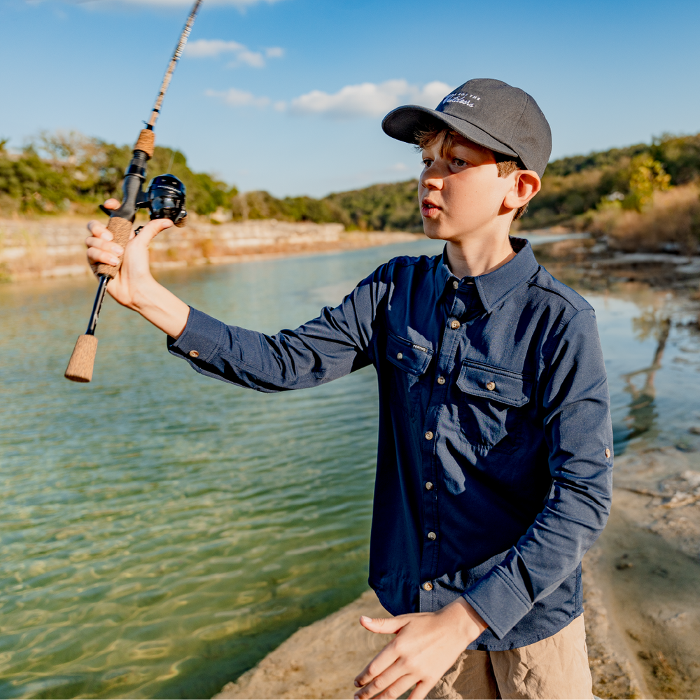 Poncho The Bluegill Long Sleeve Shirt, Hollow