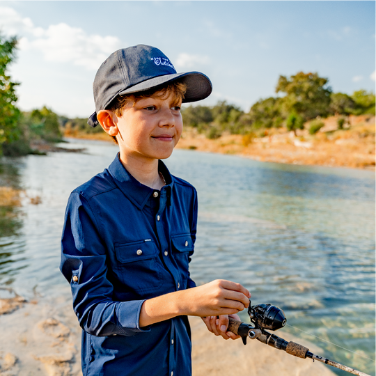 Poncho The Bluegill Long Sleeve Shirt, Hollow, view 2