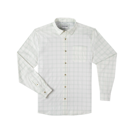 Poncho The St. Simons Long Sleeve Shirt, front view