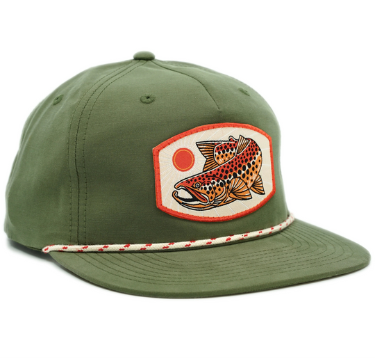 Casey Underwood Sun Brown Rope Hat, side view