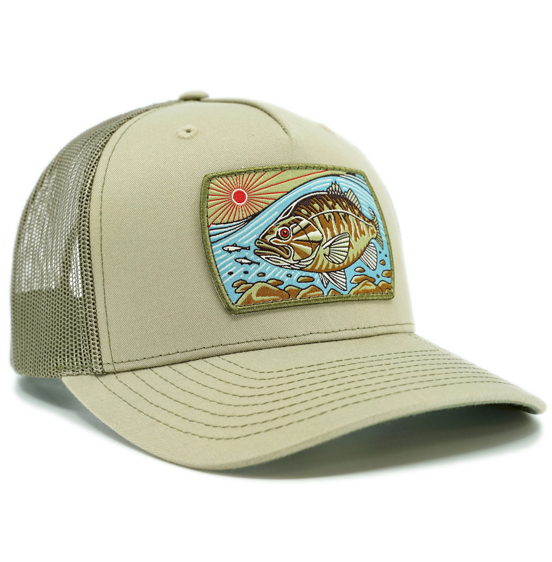 Casey Underwood Sunrise Smallmouth Trucker Hat