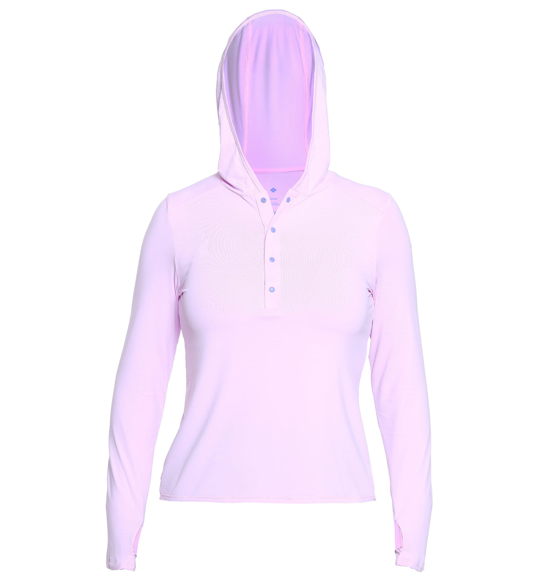 Soča The Sun Shirt, Early Bird Purple, front view