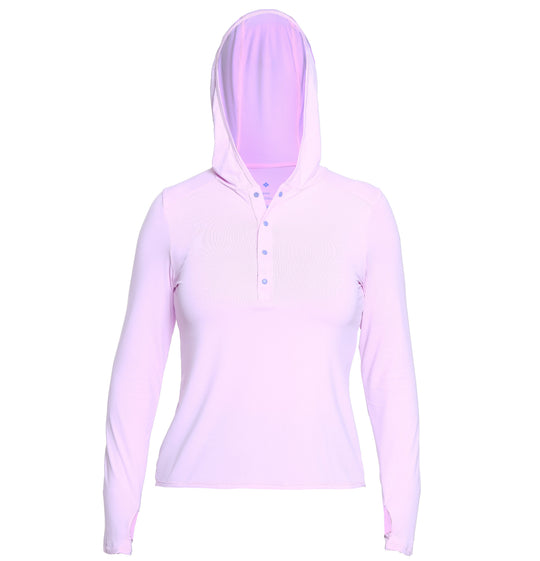 Soča The Sun Shirt, Early Bird Purple, front view