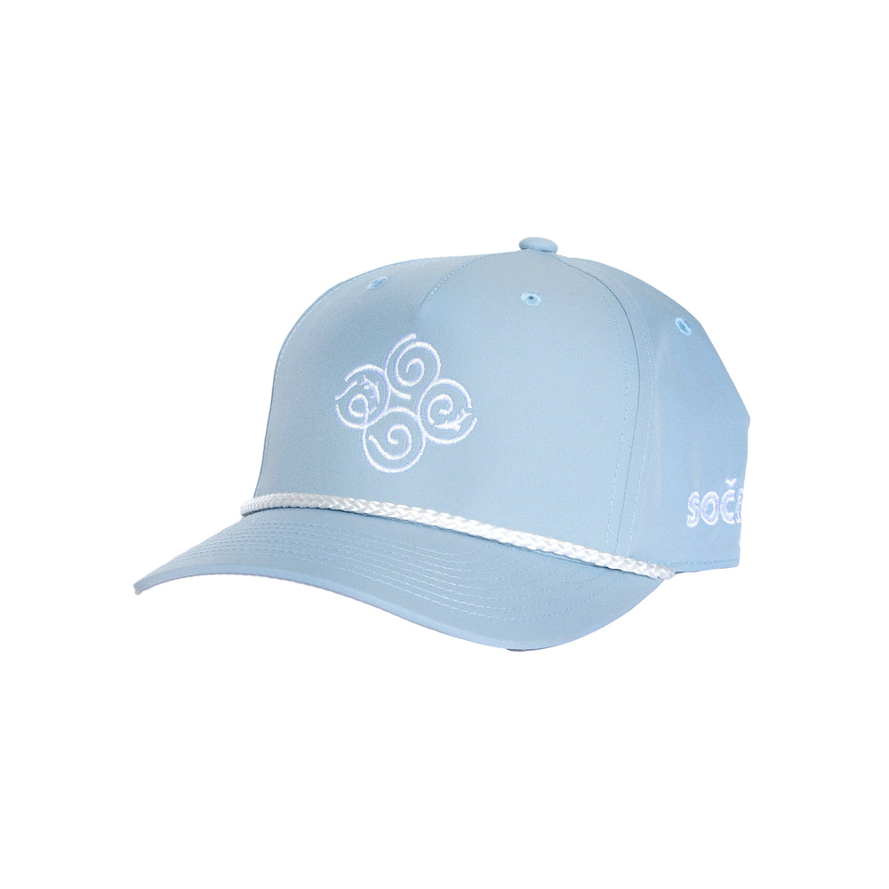 Soča The Swirl Hat, Dusty Blue, view 2