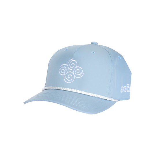 Soča The Swirl Hat, Dusty Blue, view 2