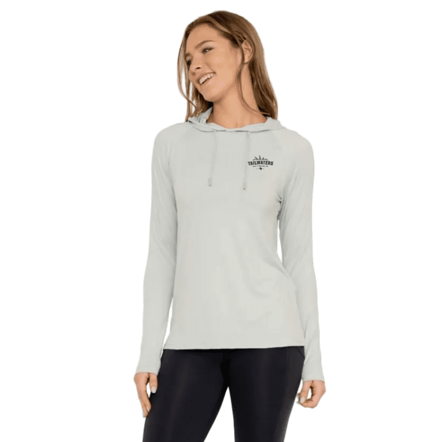 Tailwaters Fly Fishing Women's Sync Sun Hoody, Cloud