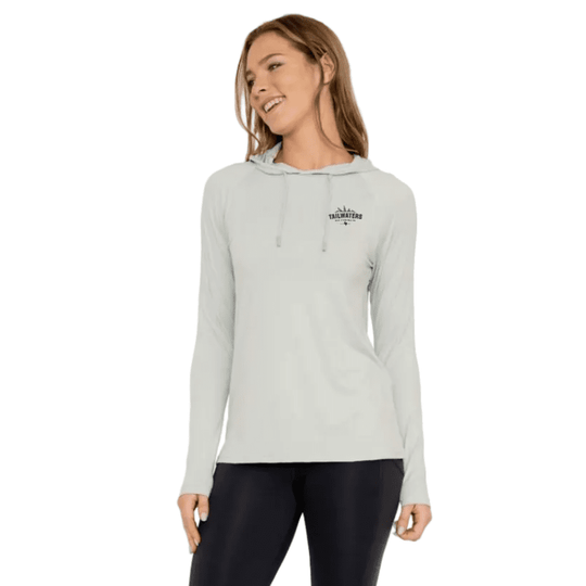 Tailwaters Fly Fishing Women's Sync Sun Hoody, Cloud