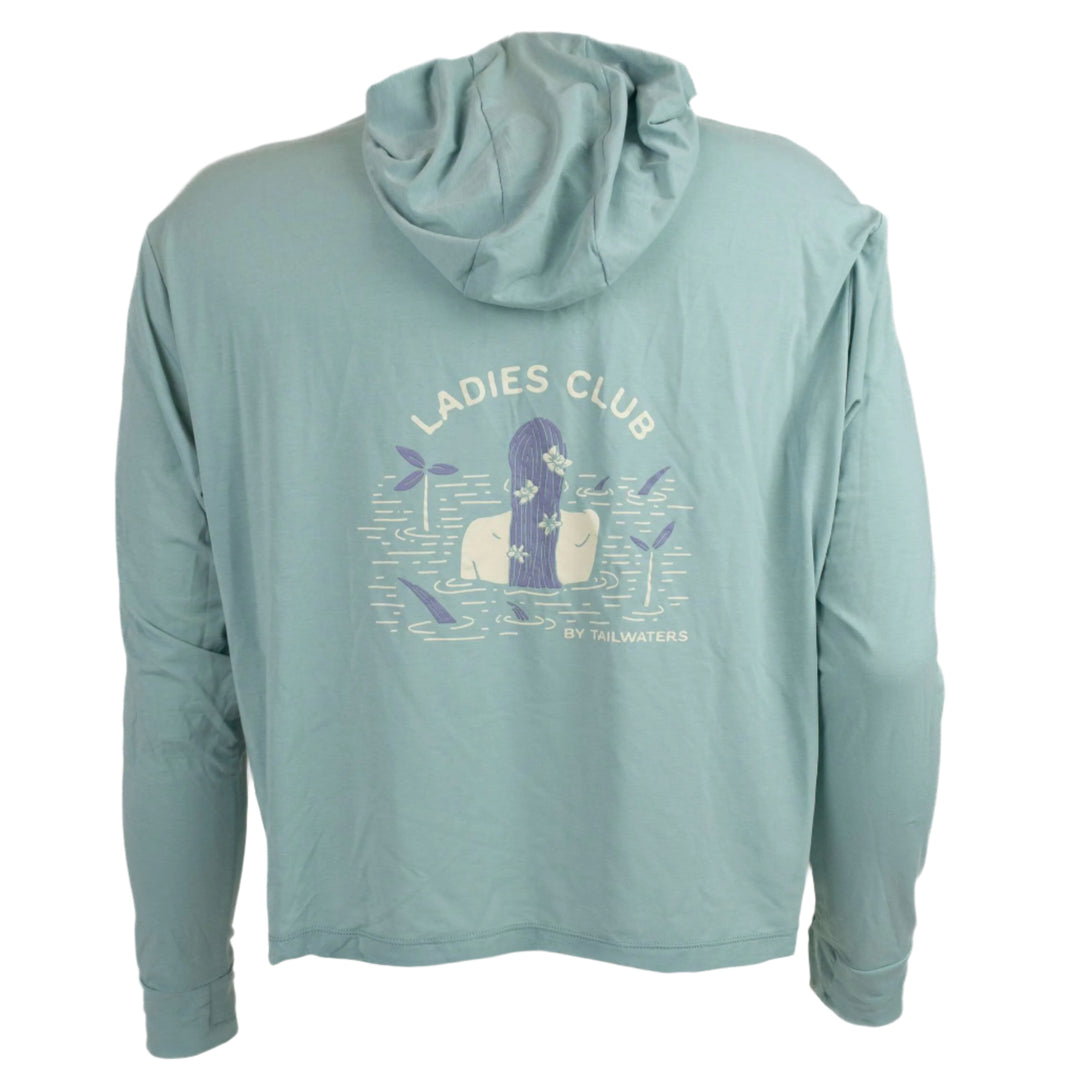 Free Fly Tailwaters Ladies Club Elevate Lightweight Hoodie, Tlc Ff