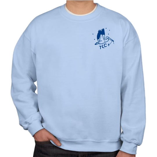 Tailwaters Fly Fishing Tailwaters Ladies Club Fence Crewneck Sweatshirt, view 2