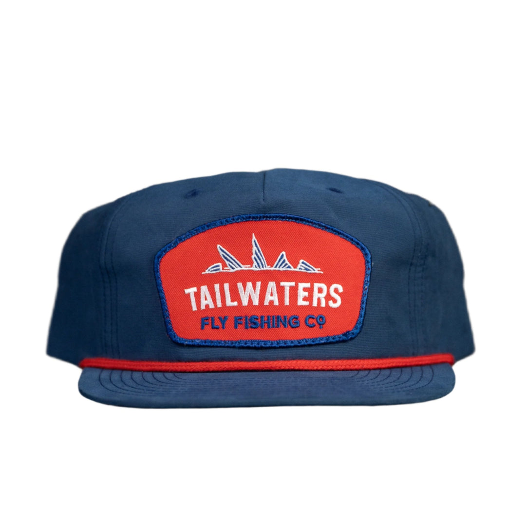 Tailwaters Fly Fishing Classic Tails Patch Hat, Twbranded