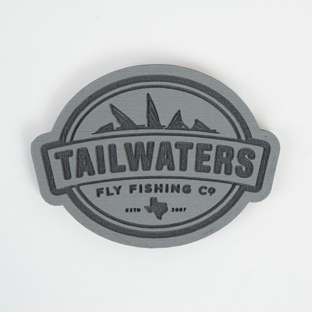 Kings Point Laser Works Tailwaters Logo Custom Cut Foam Patch