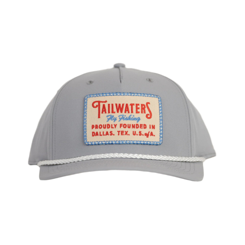 Tailwaters Fly Fishing Proudly Founded Patch Hat, Summer