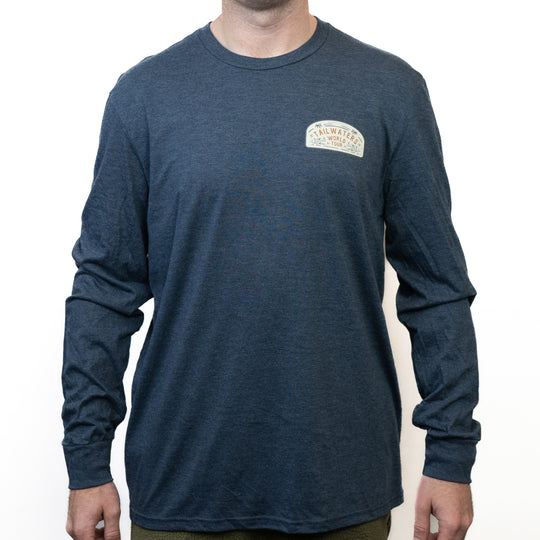 Tailwaters Fly Fishing World Tour LS Shirt, view 3