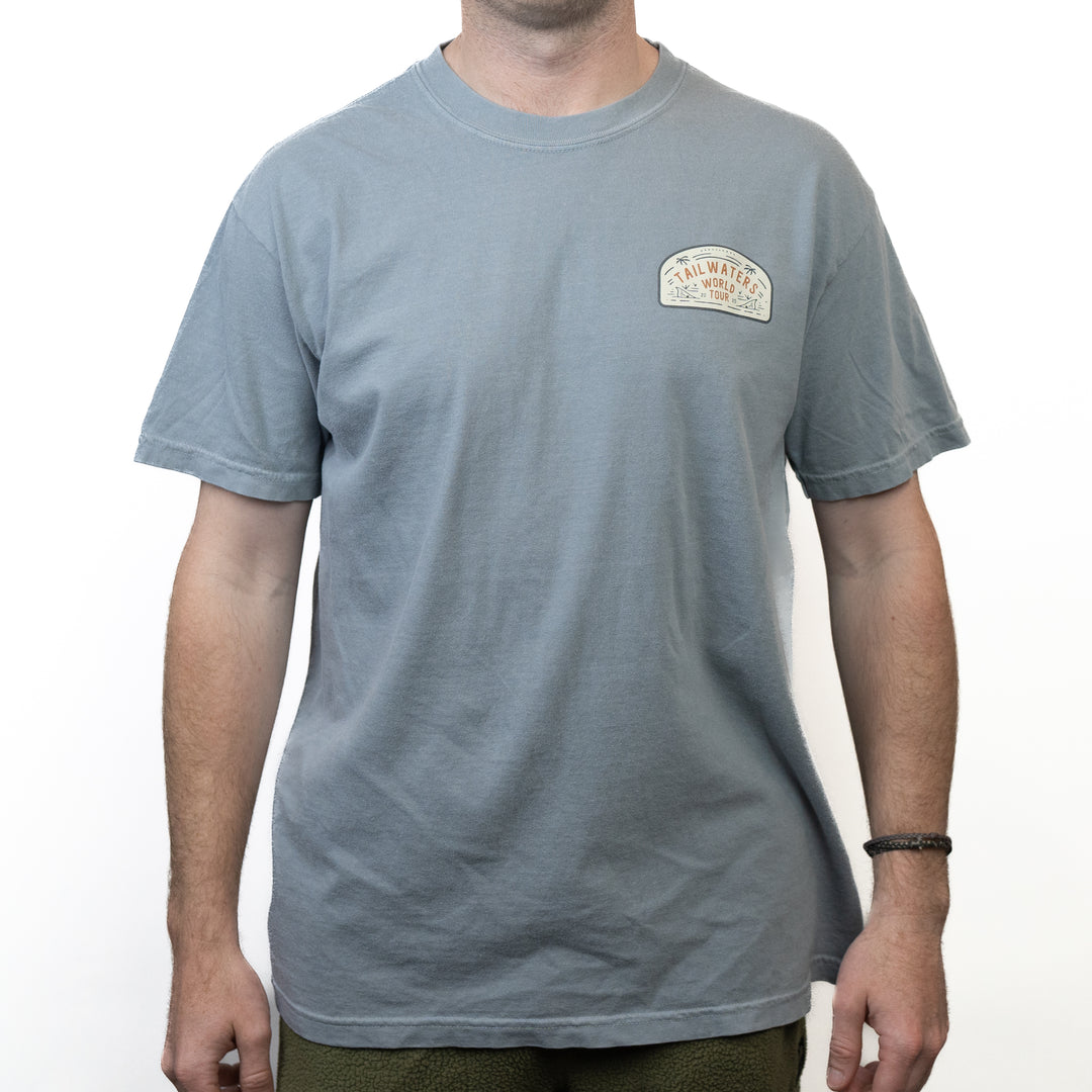 Tailwaters Fly Fishing World Tour SS Shirt, view 6