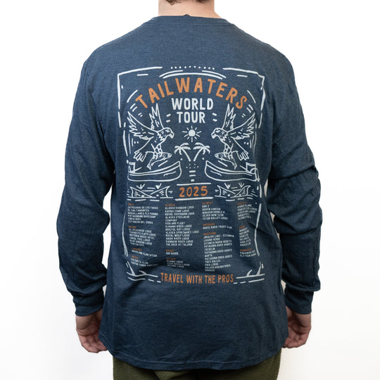 Tailwaters Fly Fishing World Tour LS Shirt
