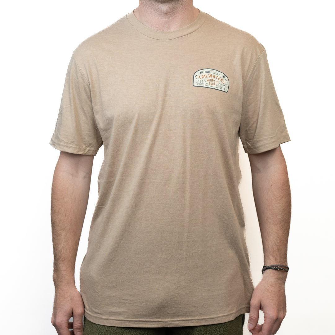 Tailwaters Fly Fishing World Tour SS Shirt, view 5