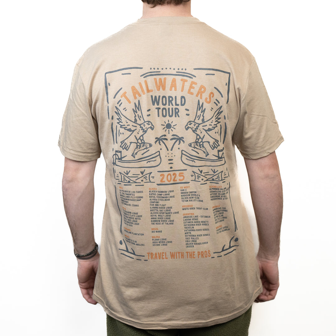 Tailwaters Fly Fishing World Tour SS Shirt