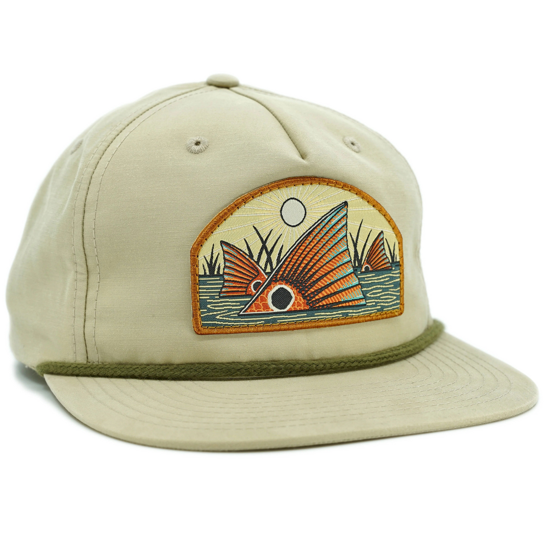 Casey Underwood Tailing Redfish Rope Hat, Tailing Redfish Rope Side Wbg