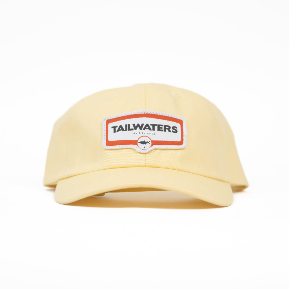Tailwaters Fly Fishing Gas Station Logo Patch Hat, view 2