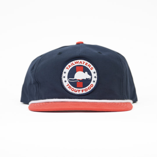 Tailwaters Fly Fishing Trout Food Patch Hat