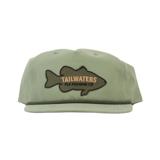 Tailwaters Fly Fishing Bass Patch Hat