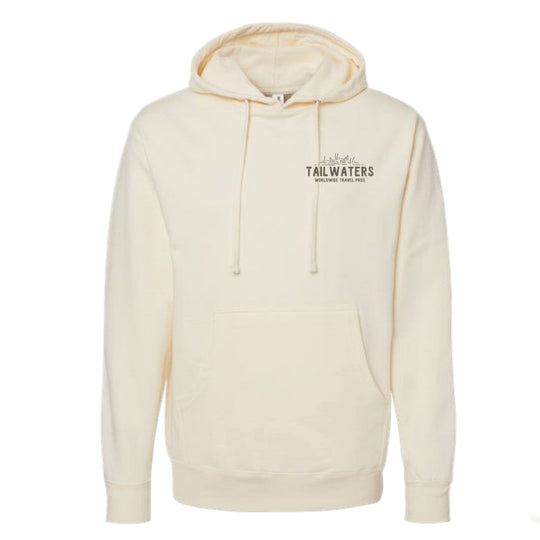 Tailwaters Fly Fishing Dock Life Hoodie, front view