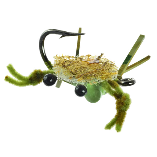 Tailwaters Flies Contraband Crab, Olive