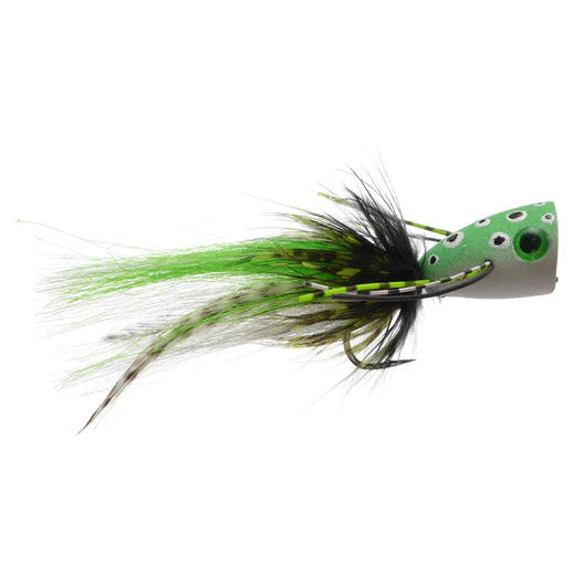 Tailwaters Flies J's Psychoactive Frog Popper, view 2