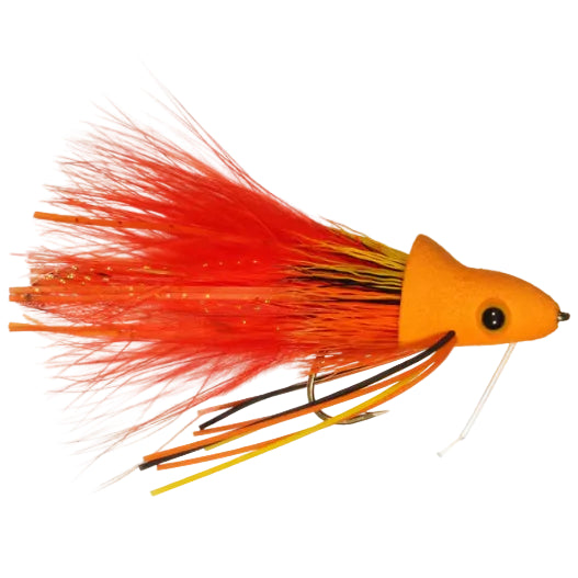 Tailwaters Flies Joom Diver, Orange