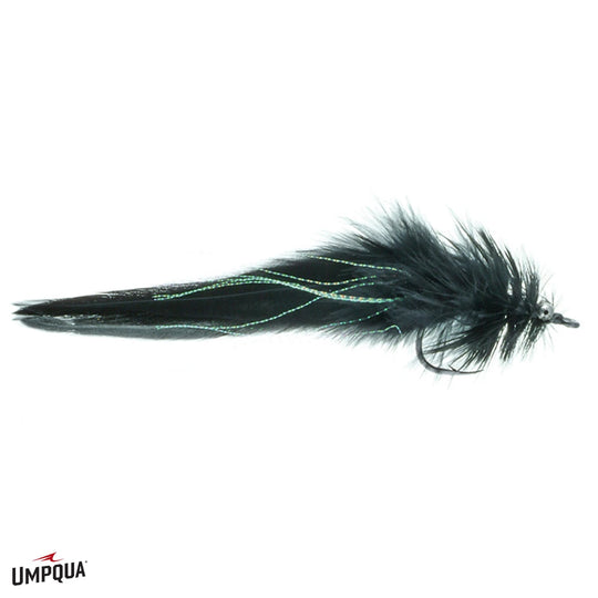 Tailwaters Flies Pike Snake, Black