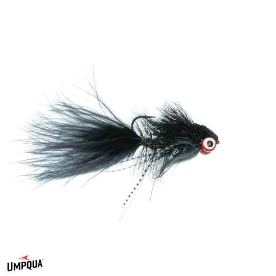 Tailwaters Flies Slider Bugger, Black