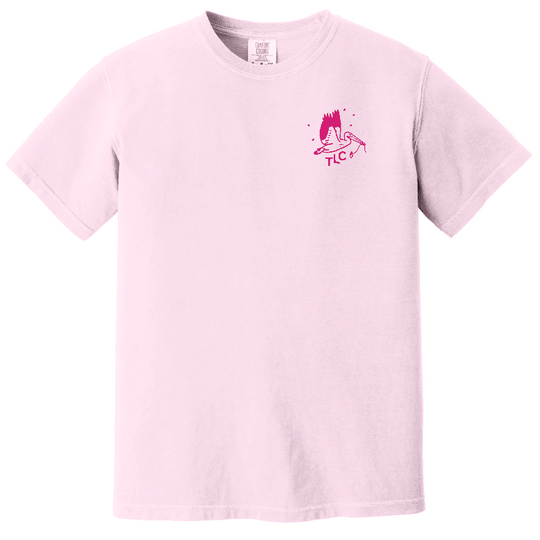 Tailwaters Fly Fishing TLC Pelican T-Shirt, Blossom, front view