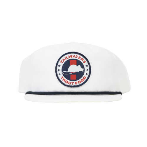 Tailwaters Fly Fishing Trout Food Patch Hat, view 2