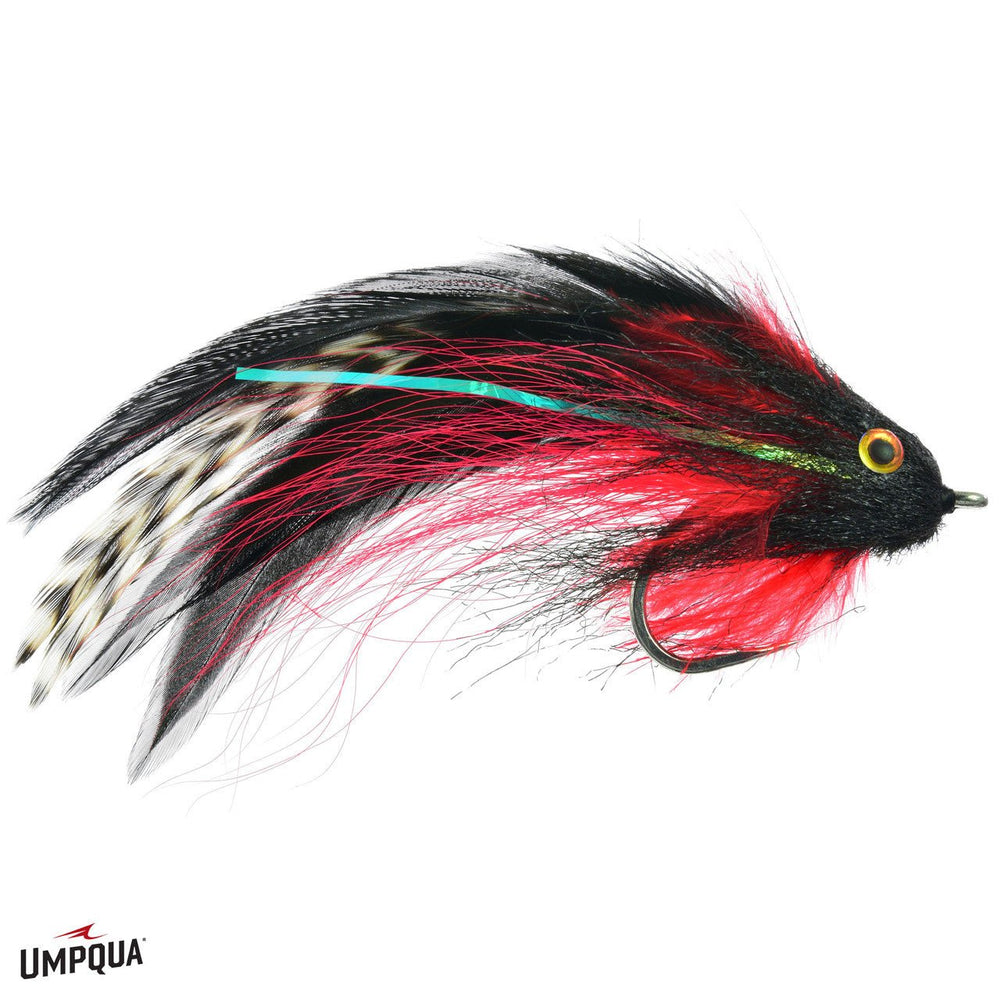 Tailwaters Flies Jungle Love, Black/Red