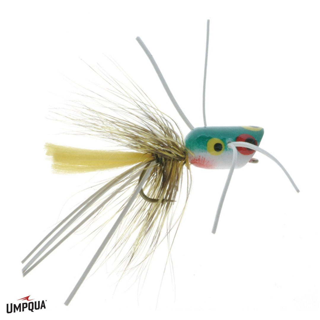Tailwaters Flies Micro Popper, Frog