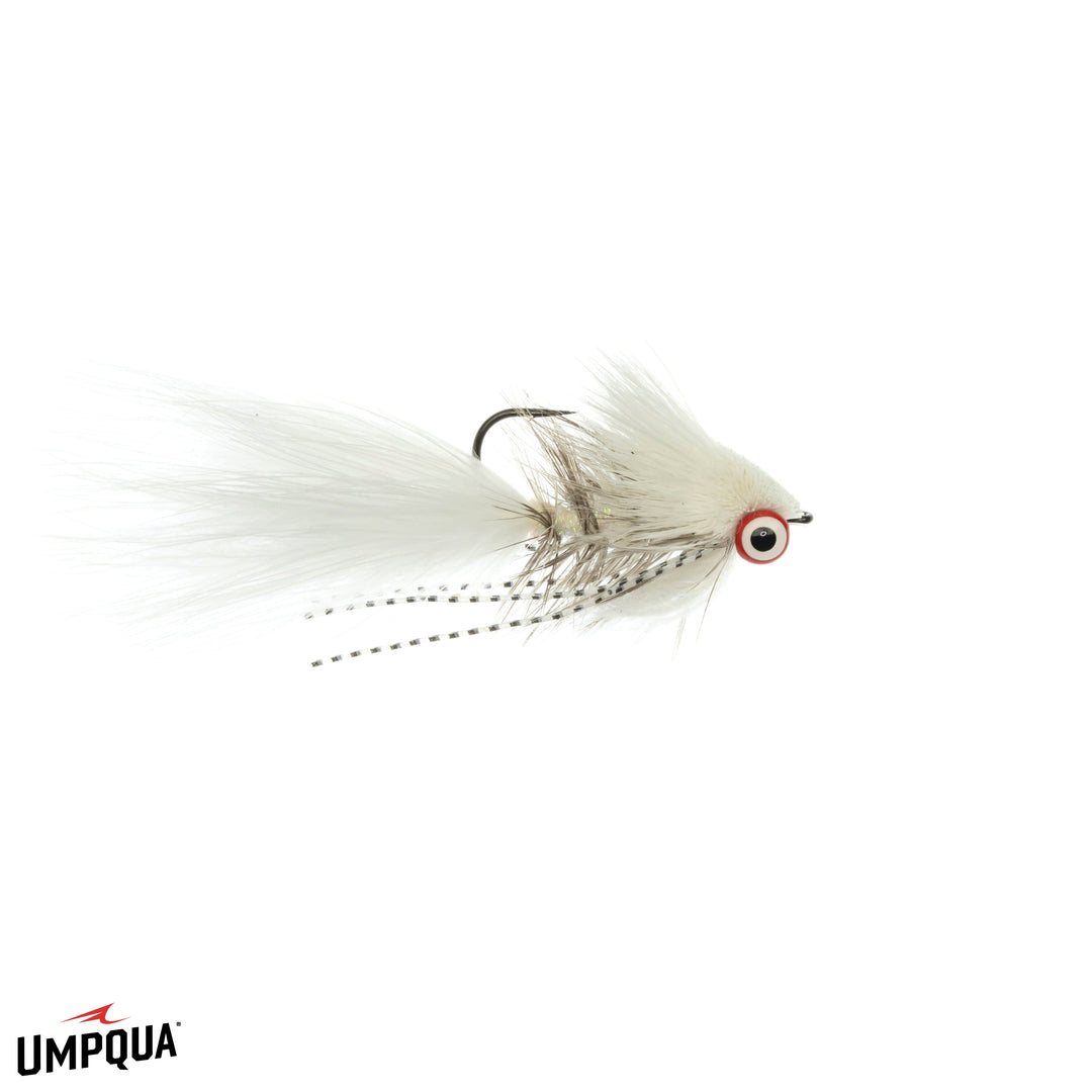 Tailwaters Flies Slider Bugger, White