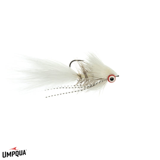 Tailwaters Flies Slider Bugger, White