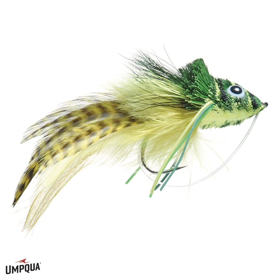 Tailwaters Flies Swim Frog, Yellow Belly