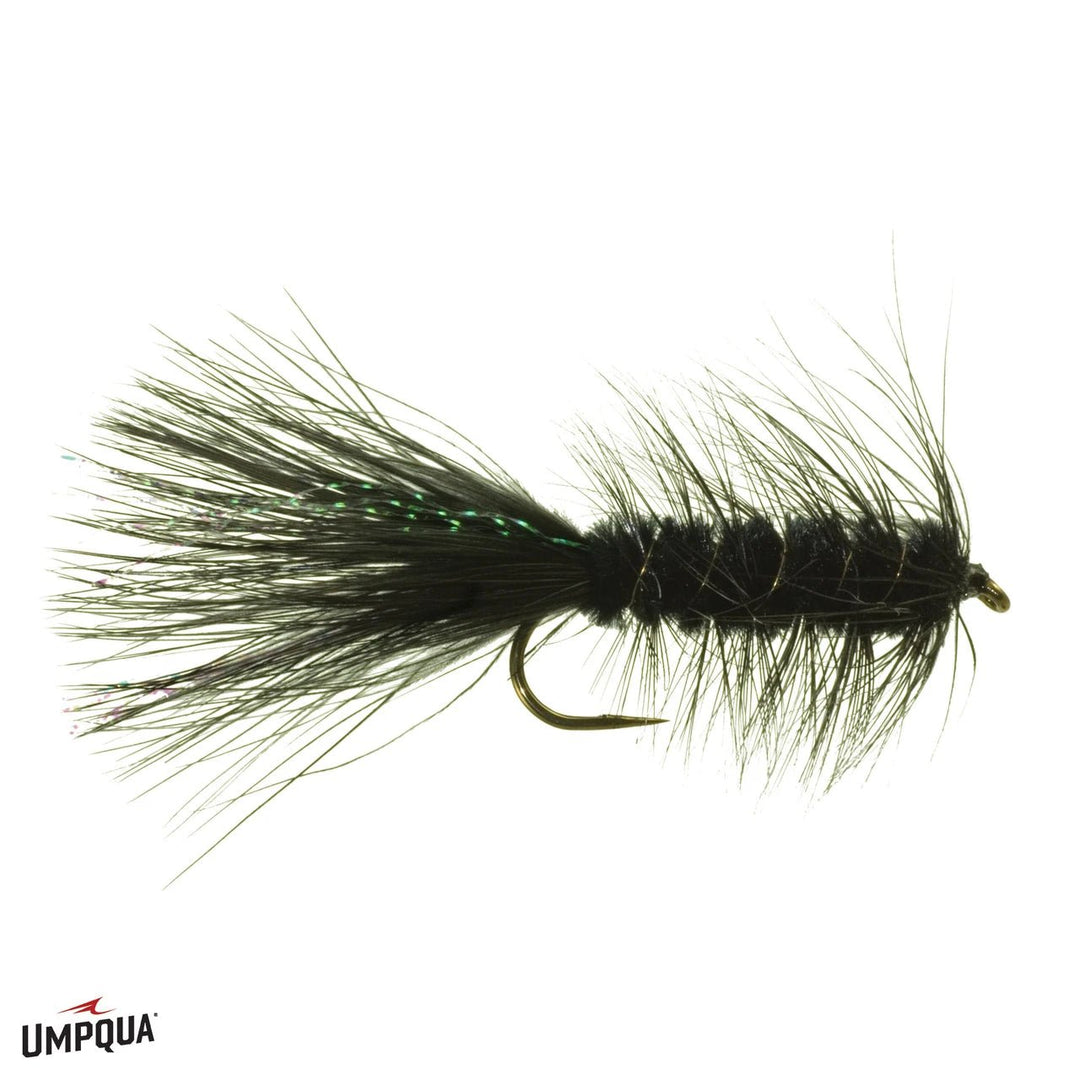 Tailwaters Flies Wooly Bugger, Black
