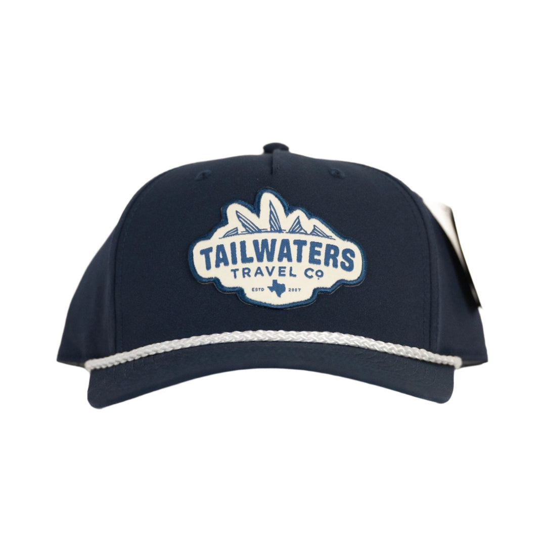 Tailwaters Fly Fishing Travel Logo Patch Hat