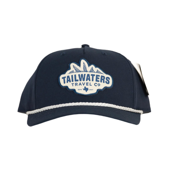 Tailwaters Fly Fishing Travel Logo Patch Hat