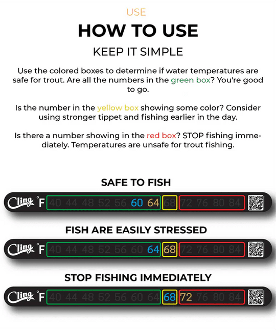 Cling Temperature Tape, Simple