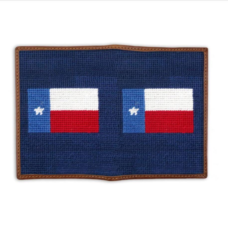 Smathers & Branson Texas Flag Passport Case