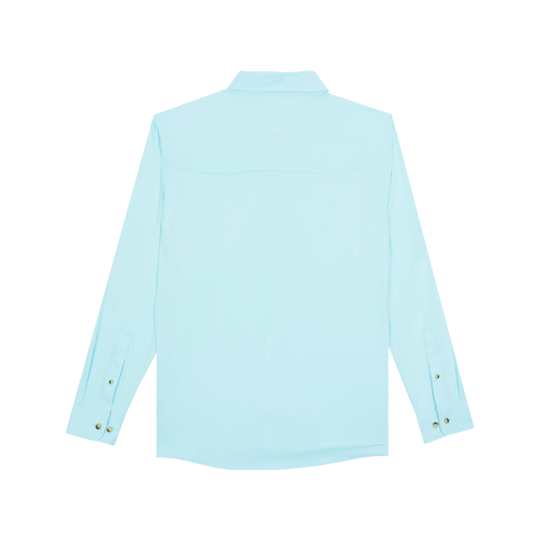 Poncho The Client Shirt Long Sleeve Shirt, back view