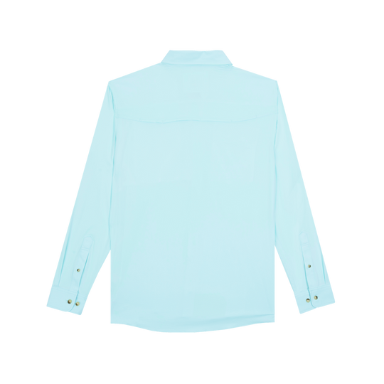 Poncho The Client Shirt Long Sleeve Shirt, back view