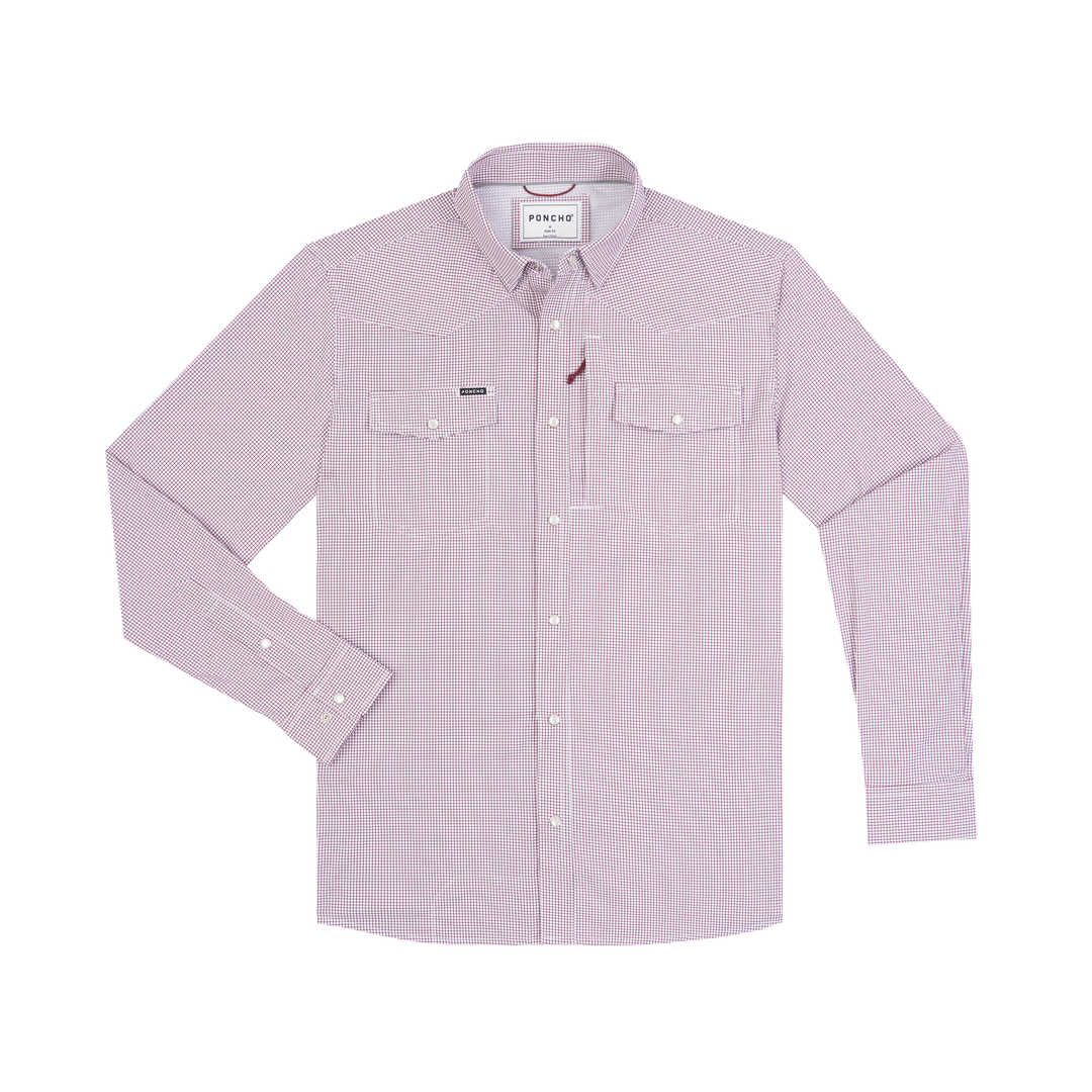 Poncho The Good Bull Long Sleeve Shirt, front view