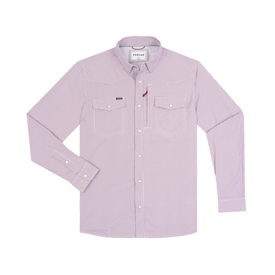 Poncho The Good Bull Long Sleeve Shirt, front view