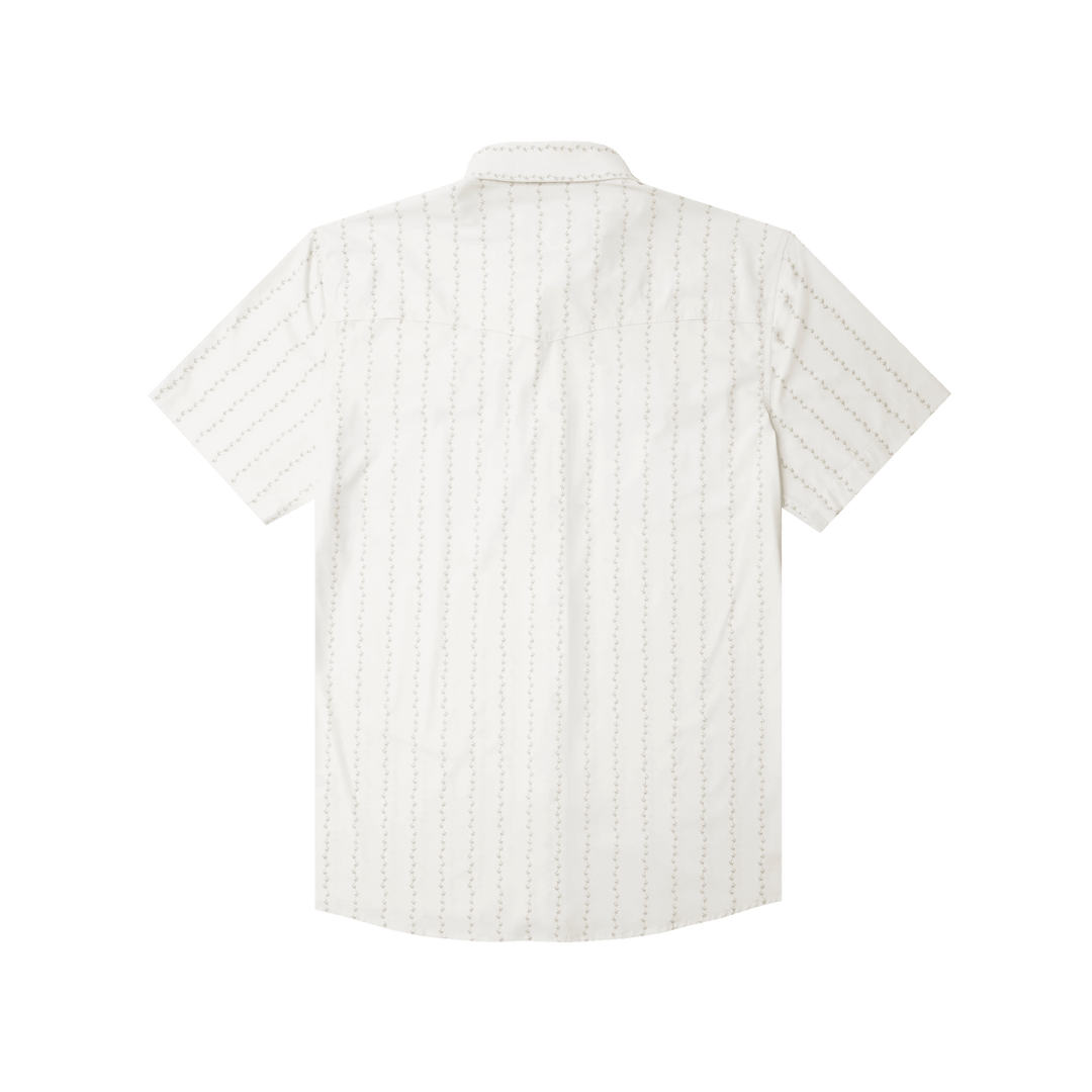 Poncho The 1836 Short Sleeve Shirt, back view