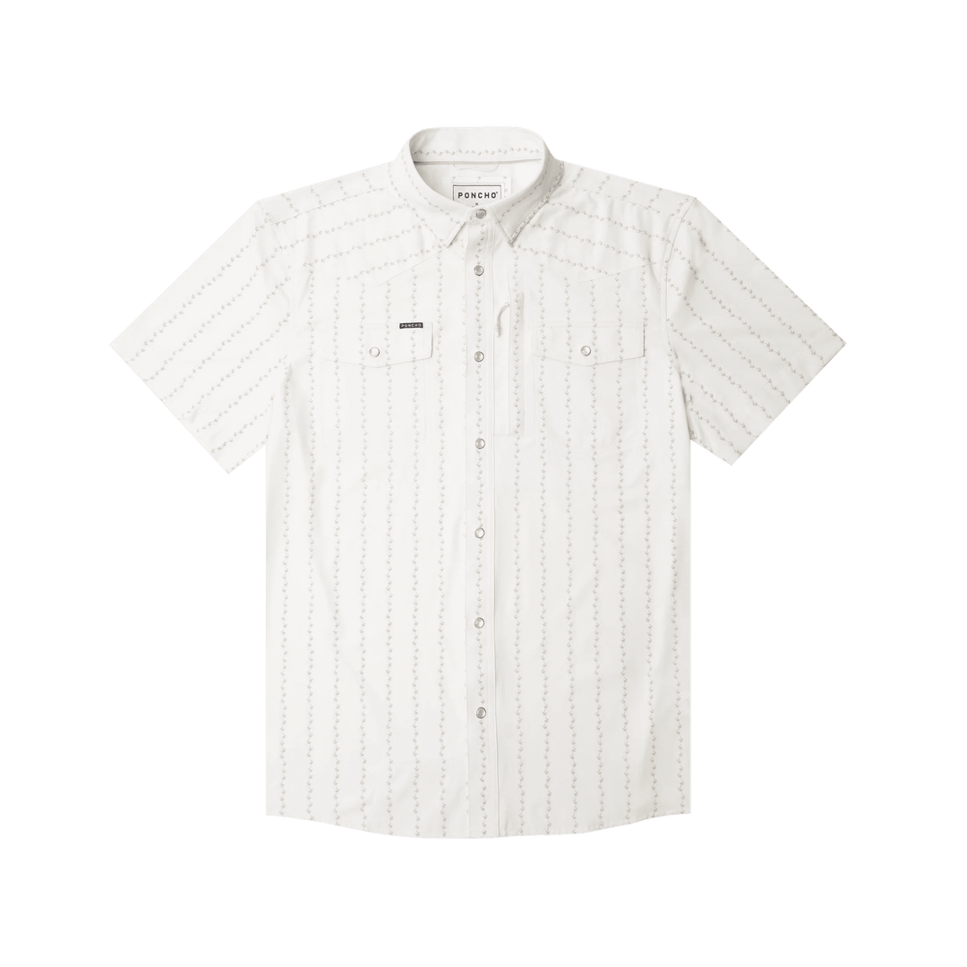 Poncho The 1836 Short Sleeve Shirt, front view