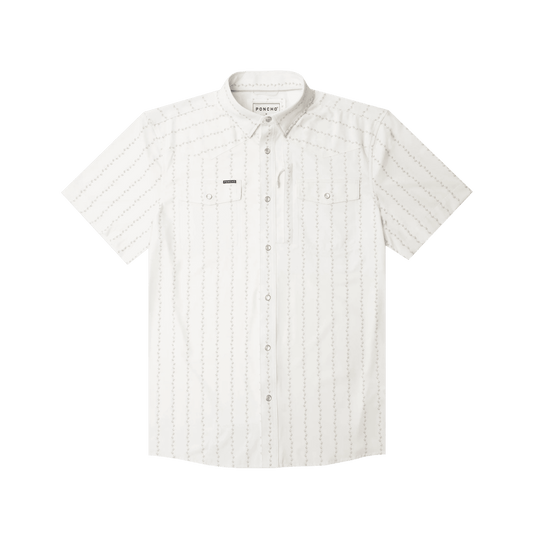 Poncho The 1836 Short Sleeve Shirt, front view
